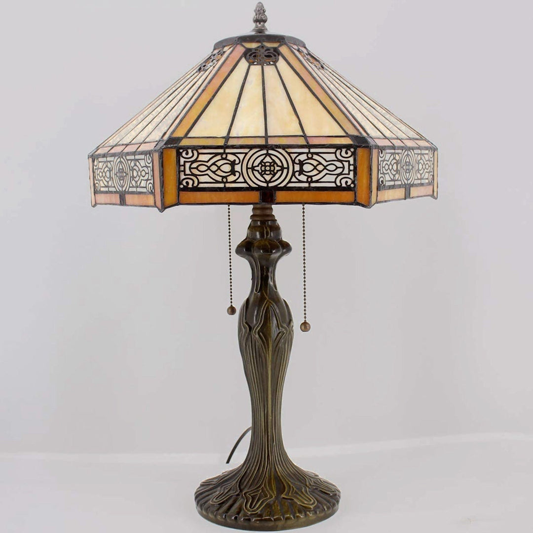 Yellow table lamp