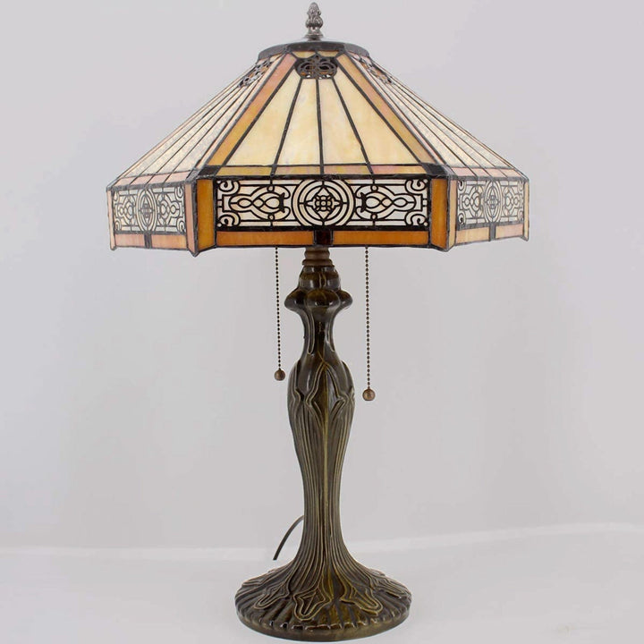 Yellow table lamp