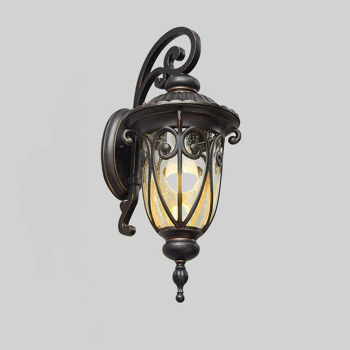 Retro outdoor wall light