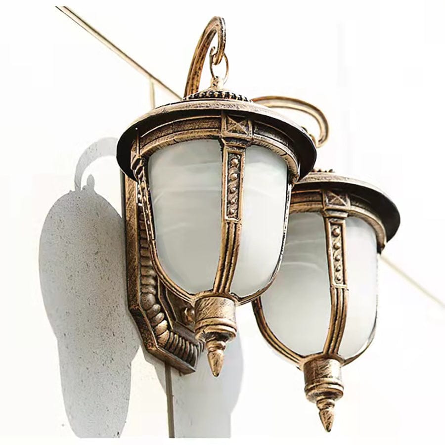 Double Head Outdoor Wall Light