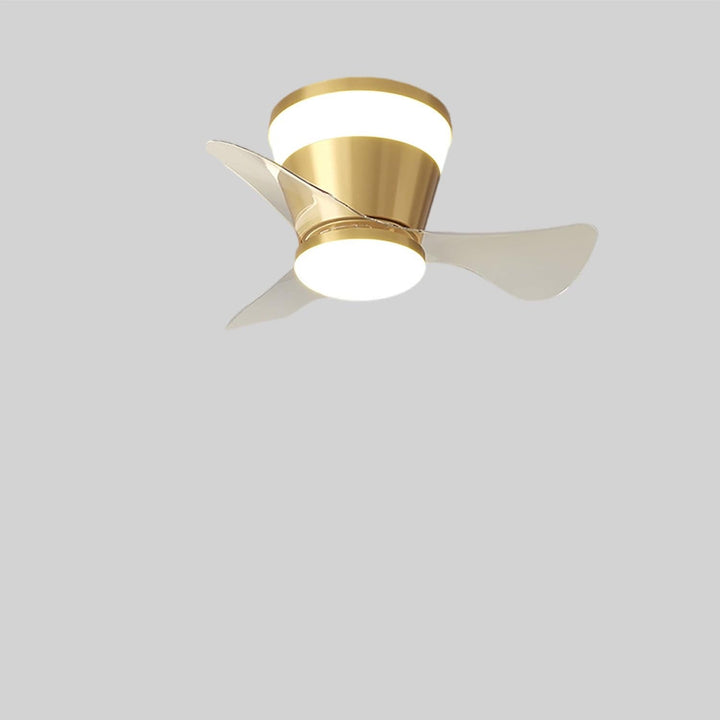 Mini Golden Ceiling Fan