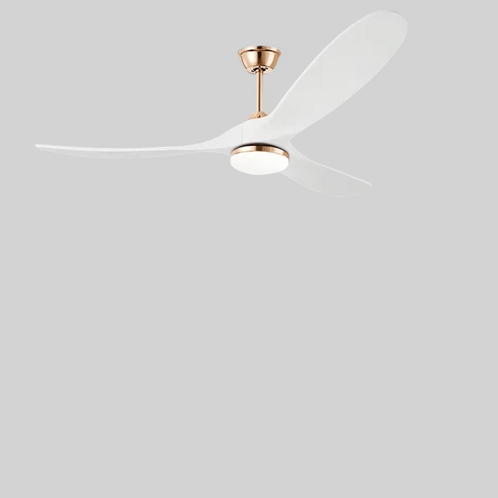 Golden curve ceiling fan