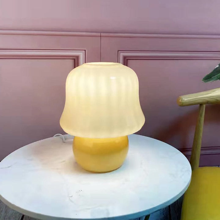 Cream Table Lamp