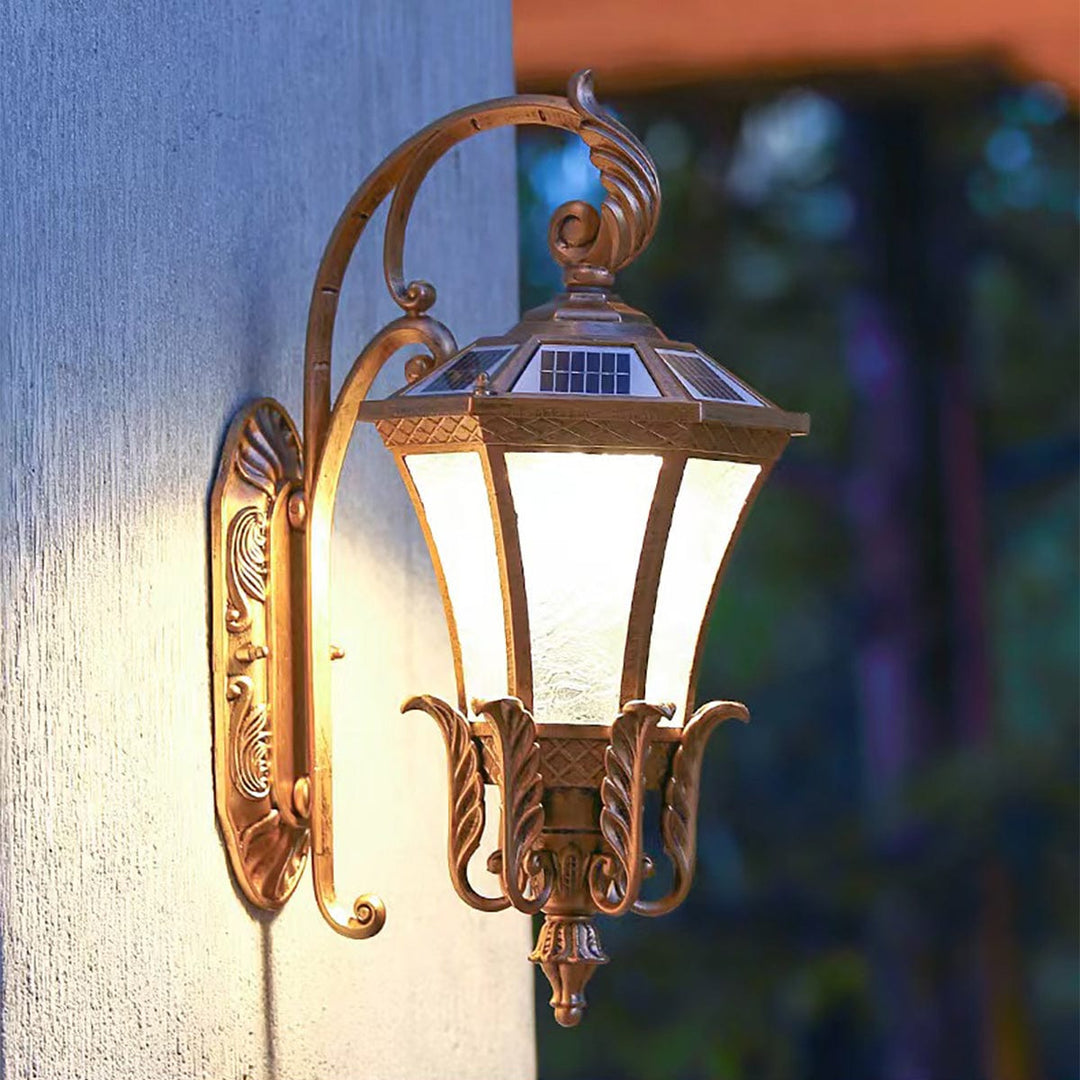 Solar Phoenix outdoor wall light