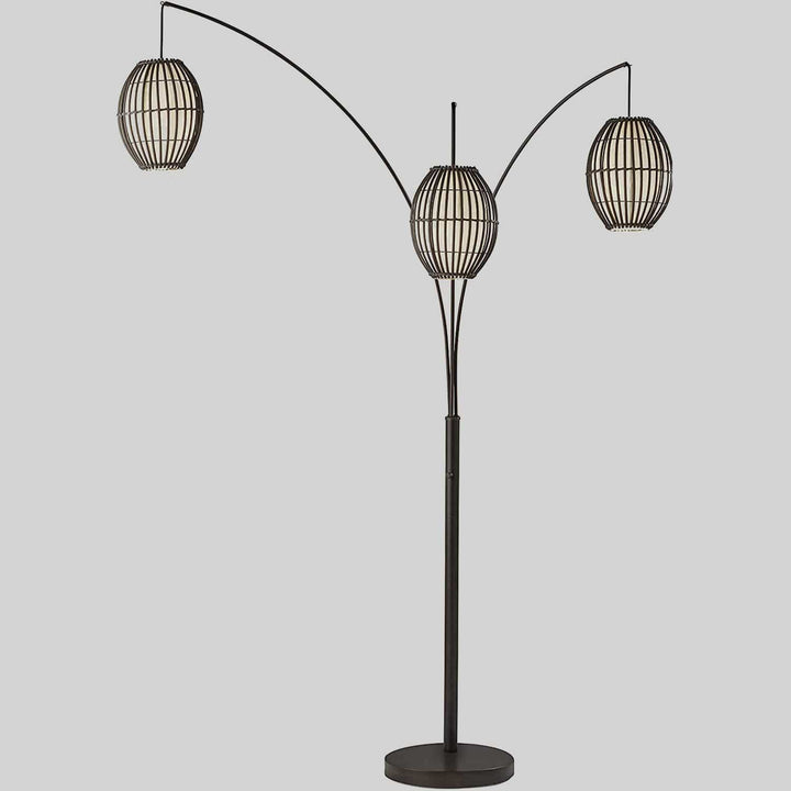 cane arc floor lamp