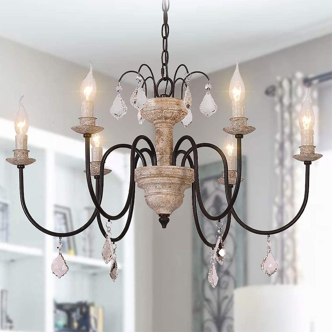 Candle ceiling lamp